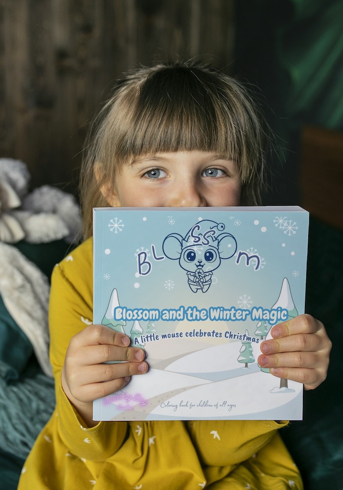BLOSSOM Vol. 1 – Blossom und der Winterzauber (Coloring Book für Kinder ab 4 Jahren)